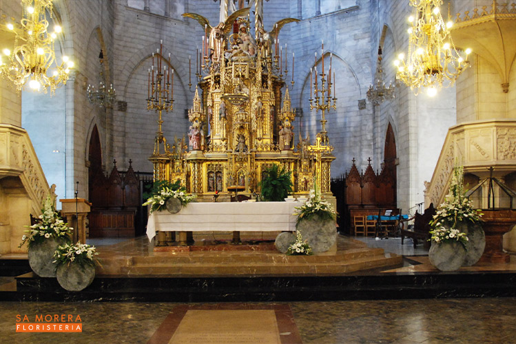 Decoración de iglesias · Floristeria Sa Morera