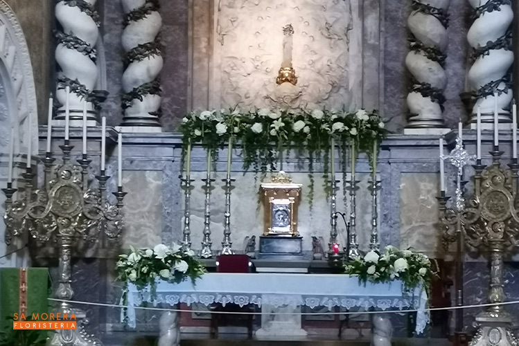 Decoración iglesias · Floristeria Sa Morera